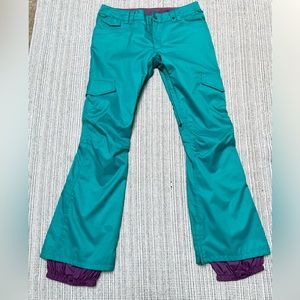 Burton Ski/Snowboard Pants, Green (Women’s XL)
